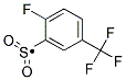 2-FLUORO-5-(TRIFLUOROMETHYL)BENZENESULPHONYL Struktur