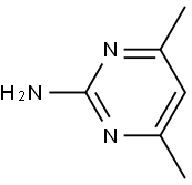 2-AMINO-4,6-DIMETHYLPYRIMIDIN95% Struktur