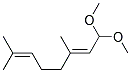 2,6-DIMETHYL-2,6-OCTADIEN-8-ALL DIMETHYLACETAL Struktur