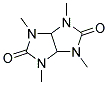 2,4,6,8-TETRAMETHYL-2,4,6,8-TETRAAZABICYCLO-(3,3,0)-OCTANDIONE-3,7 Struktur