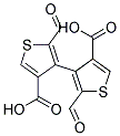 2,2'-DIFORMYL-[3,3'-BITHIOPHENE]-4,4'-DICARBOXYLIC ACID Struktur