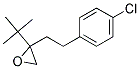 2-(4-CHLOROPHENYLETHYL)-2-T-BUTYLOXIRANE Struktur