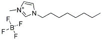 1-OCTYL-3-METHYLIMIDAZOLIUM TETRAFLUOROBORATE Struktur