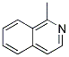 1-METHYLISOCHINOLIN Struktur