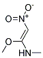 1-METHOXY-1-METHYLAMINO-2-NITROETHENE Struktur