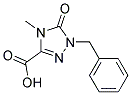 1-BENZYL-4-METHYL-5-OXO-1,5-DIHYDRO-4H-1,2,4-TRIAZOL-3-CARBOXYLIC ACID Struktur