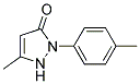 1-(4-TOLYL) 3 METHYL 5 PYRAZOLONE Struktur