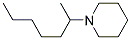 1-(2-HEPTYL)PIPERIDINE Struktur