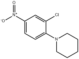 1-(2-CHLORO-4-NITRO-PHENYL)-PIPERIDINE Struktur