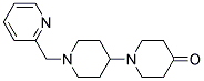 1-(1-((PYRIDIN-2-YL)METHYL)PIPERIDIN-4-YL)PIPERIDIN-4-ONE Struktur