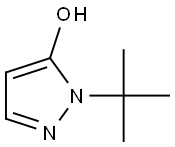 1-TERT-BUTYL-5-HYDROXYPYRAZOLE Struktur