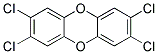 2.3.7.8-TETRACHLORODIBENZO-P-DIOXIN SOLUTION 10UG/ML IN TOLUENE 1ML Struktur