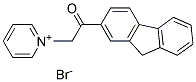 1-(9H-2-FLUORENYL)-2-(1-PYRIDINIUMYL)-1-ETHANONE BROMIDE, TECH Struktur