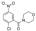 (2-CHLORO-5-NITROPHENYL)(MORPHOLINO)METHANONE, TECH Struktur