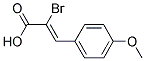 2-BROMO-3-(4-METHOXYPHENYL)ACRYLIC ACID, TECH Struktur