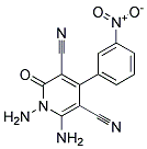 1,6-DIAMINO-4-(3-NITROPHENYL)-2-OXO-1,2-DIHYDROPYRIDINE-3,5-DICARBONITRILE, TECH Struktur