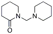 1-(PIPERIDINOMETHYL)PIPERIDIN-2-ONE, TECH Struktur