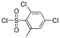 2,4-DICHLORO-6-METHYLBENZENESULFONYL CHLORIDE Struktur