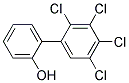 2-HYDROXY-2',3',4',5'-TETRACHLOROBIPHENYL Struktur