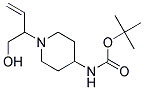 2-(4-BOC-AMINOPIPERIDIN-1-YL)-3-BUTENOI& Struktur