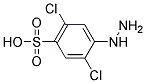 2,5-DICHLOROPHENYLHYDRAZINE-4- SULFONIC ACID, TECH Struktur