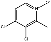 2-METHYL-3,4-DICHLOROPYRIDINE N-OXIDE Struktur