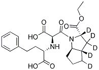 (1R) RAMIPRILAT-D5 Struktur