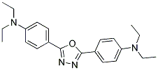 2,5-BIS(4-DIETHYLAMINOPHENYL)-1,3,4-OXADIAZOL Struktur