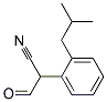 2-[(4-ISOBUTYL)PHENYL]PROPRIONITRIL Struktur