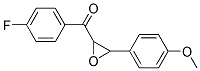 2-(4-FLUOROBENZOYL)-3-(4-METHOXYPHENYL)OXIRAN Struktur