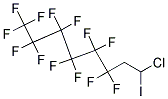 1-CHLORO-1-IODO-2-(PERFLUOROHEXYL)ETHAN Struktur