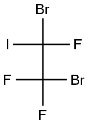 1,2-DIBROMO-1-IODOTRIFLUOROETHAN Struktur