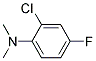 2-CHLORO-N,N-DIMETHYL-4-FLUOROANILIN Struktur