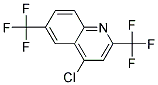 2,6-BIS(TRIFLUOROMETHYL)-4-CHLOROQUINOLIN Struktur