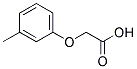 2-(3-METHYLPHENOXY)ACETIC ACID Struktur