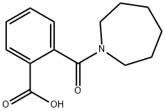 2-(1-AZEPANYLCARBONYL)BENZOIC ACID Struktur