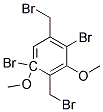 2,5-DIBROMO-3,5-DIMETHOXY-ALPHA,ALPHA'-DIBROMO-4-XYLENE Struktur