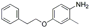 2-METHYL-4-(PHENETHYLOXY)ANILINE Struktur