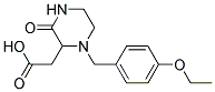 [1-(4-ETHOXY-BENZYL)-3-OXO-PIPERAZIN-2-YL]-ACETIC ACID Struktur