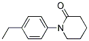 1-(4-ETYL-PHENYL)-PIPERIDIN-2-ONE Struktur