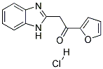 2-(1H-BENZIMIDAZOL-2-YL)-1-(2-FURYL)ETHANONE HYDROCHLORIDE Struktur