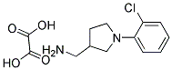 1-[1-(2-CHLOROPHENYL)PYRROLIDIN-3-YL]METHANAMINE OXALATE Struktur