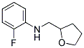 2-FLUORO-N-(TETRAHYDROFURAN-2-YLMETHYL)ANILINE Struktur