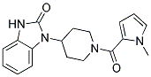 1-(1-[(1-METHYL-1H-PYRROL-2-YL)CARBONYL]PIPERIDIN-4-YL)-1,3-DIHYDRO-2H-BENZIMIDAZOL-2-ONE Struktur