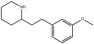 2-[2-(3-METHOXY-PHENYL)-ETHYL]-PIPERIDINE Struktur