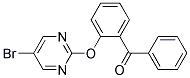 (2-[(5-BROMOPYRIMIDIN-2-YL)OXY]PHENYL)(PHENYL)METHANONE Struktur