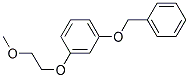 1-BENZYLOXY-3-(2-METHOXY-ETHOXY)-BENZENE Struktur