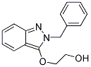 2-(2-BENZYL-2H-INDAZOL-3-YLOXY)-ETHANOL Struktur