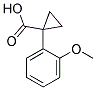 1-(2-METHOXY-PHENYL)-CYCLOPROPANECARBOXYLIC ACID Struktur