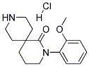 2-(2-METHOXYPHENYL)-2,9-DIAZASPIRO[5.5]UNDECAN-1-ONE HYDROCHLORIDE Struktur